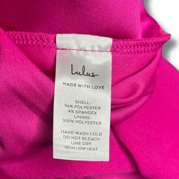 Stunning Pink Ruffle Mini Dress - Perfect for Valentine’s Day - Size M - Picture 7 of 8